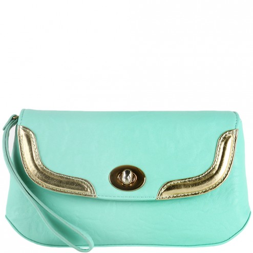 Georgia Colorblock Clutch