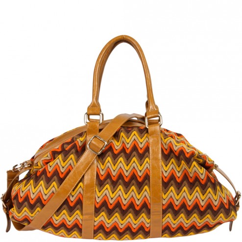 Skylar Zig Zag Weekender Duffel
