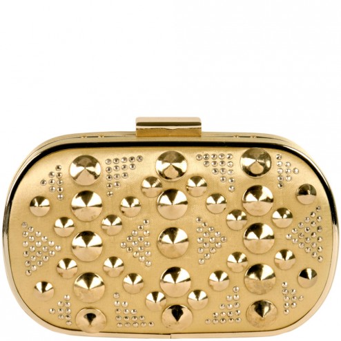 Serena Studded Clutch