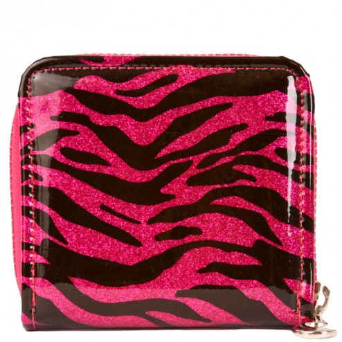 Ashley Mini Zebra Wallet