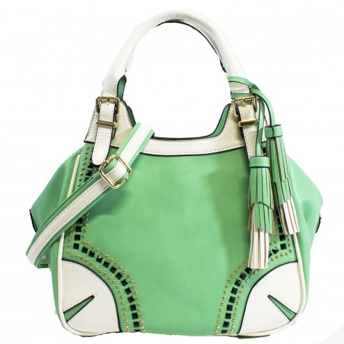 Juniper Studded Satchel