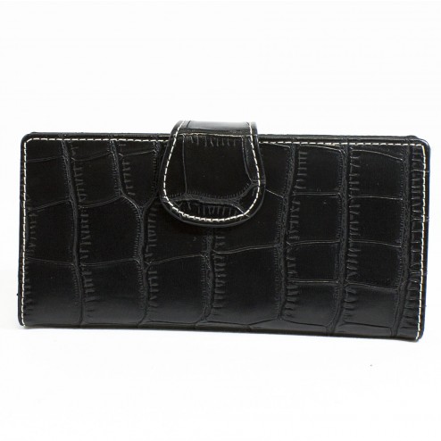 Peyton Exotic Croc Wallet