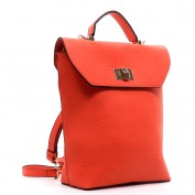 Annika Textured Twist Lock Backpack