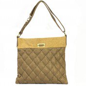 Gabby Quilted Bag in Tan