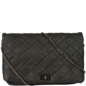 Portia Quilted Foldover Bag