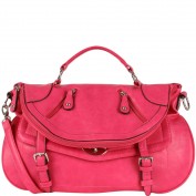 Allison Foldover Buckle Satchel
