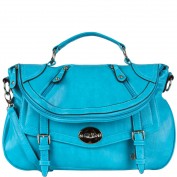Allison Foldover Buckle Satchel