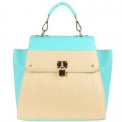 Mia Straw Satchel