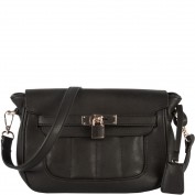 Sophia Messenger Bag in Black