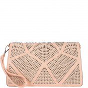 Missy Studded Messenger Clutch