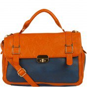 Harley Colorblock Oversized Satchel