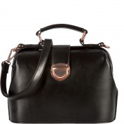 Bernadette Mini Doctor Satchel in Black