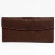 Eliza Leather Wallet in Burgundy
