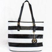 Dezzie Nautical Tote in Black