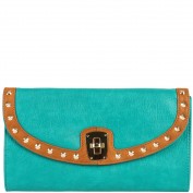 Allegra Colorblock Clutch