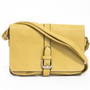 Glenna Pocket Crossbody in Yellow