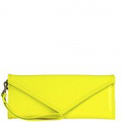 Lila Neon Wallet Clutch