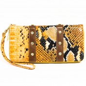 Selena Python Snakeskin Wallet