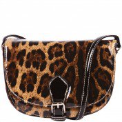 Naomi Leopard Crossbody Bag