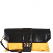 Clarissa Snakeskin Convertible Clutch