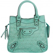 Cadence Floral Tote in Blue