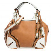 Juniper Studded Satchel in Pink
