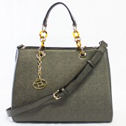 Manhattan Structured Satchel in Grey