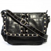 Vienna Exotic Croc Satchel