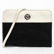 Lola Colorblock Mini Crossbody in Black