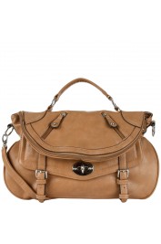 Allison Foldover Buckle Satchel