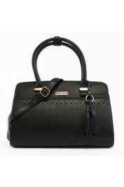 Ava Perforated Satchel