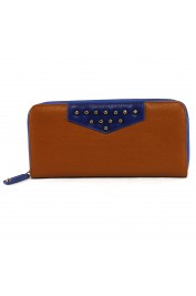 Mel Studded Wallet in Brown