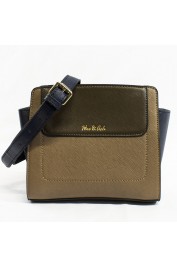 Penelope Mini Structured Crossbody in Brown