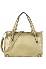 Kenzie Duffel Satchel in Gold