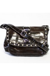 Vienna Exotic Croc Satchel