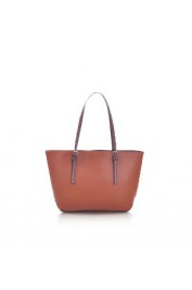 Renee Shopper Tote-Brown
