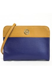 Lola Colorblock Mini Crossbody in Blue