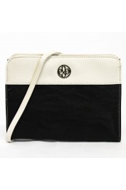 Lola Colorblock Mini Crossbody in Black