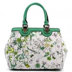 Anya Floral Satchel