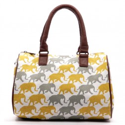 Beatrice Canvas Print Satchel