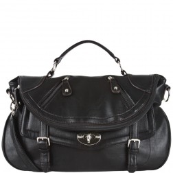 Allison Foldover Buckle Satchel