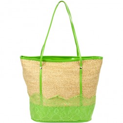 McKenna Straw Tote