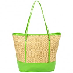 McKenna Straw Tote