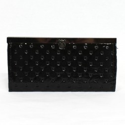 Sienna Flex Wallet in Quilted Black