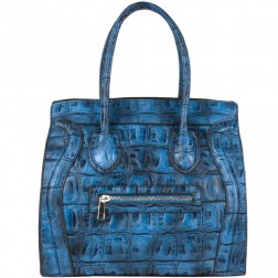 O'Hara Mini Exotic Croc Satchel