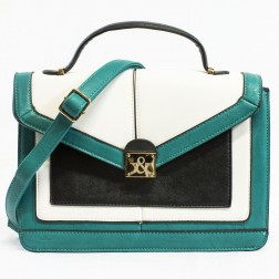 Rose Envelope Structured Satchel