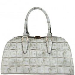 Holly Exotic Croc Satchel