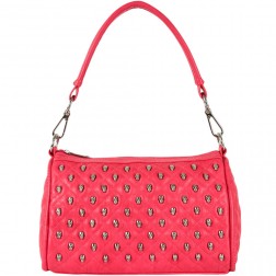 Skulls Quilted Shoulder Bag