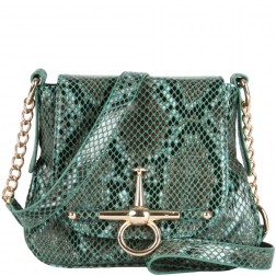 Chrissy Mini Exotic Snakeksin Messenger Bag