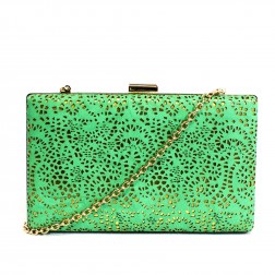 Roslyn Perforated Clutch